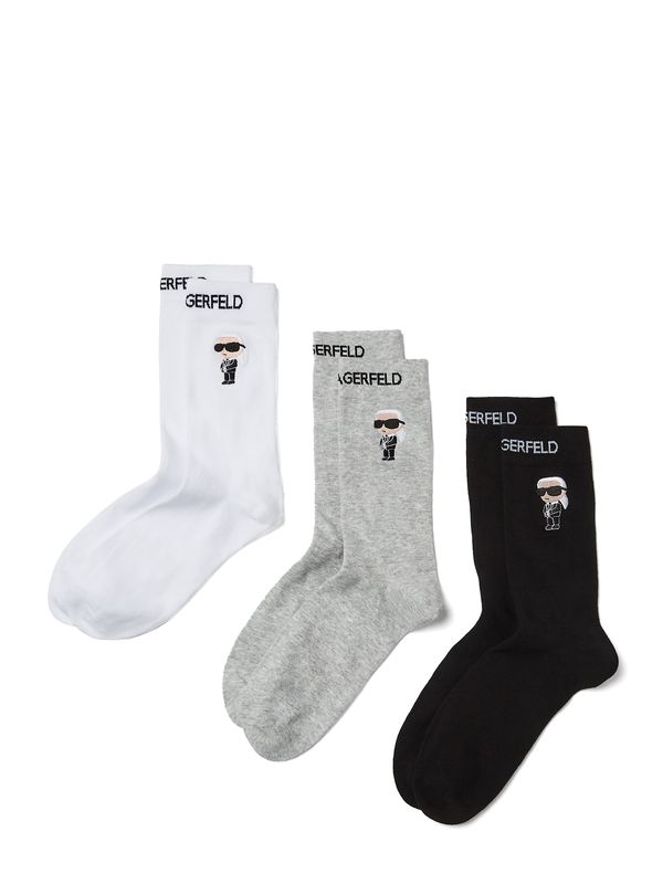 Karl Lagerfeld Karl Lagerfeld Čarape 'Ikonik 2.0'  crna