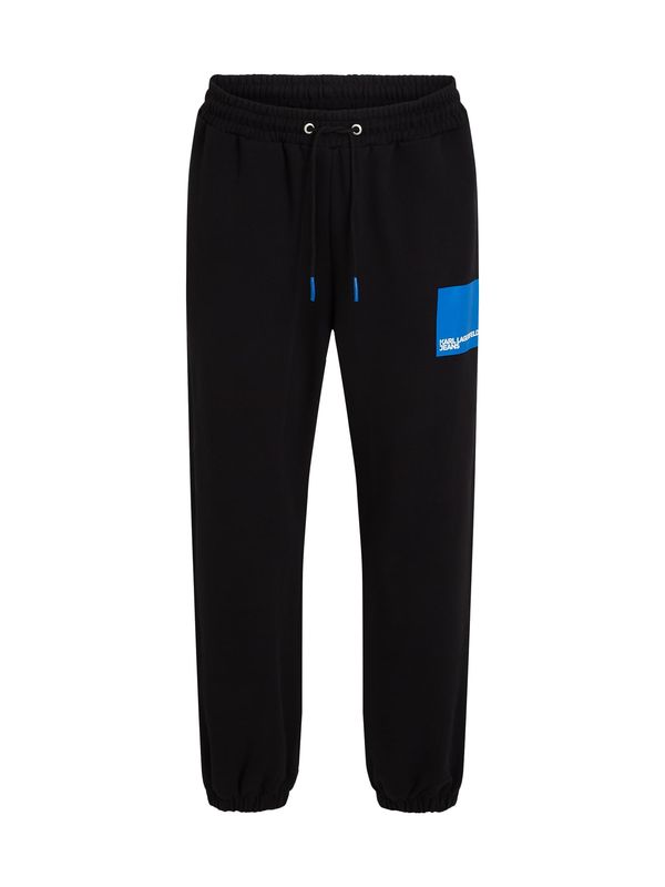 KARL LAGERFELD JEANS KARL LAGERFELD JEANS Hlače  plava / crna / bijela