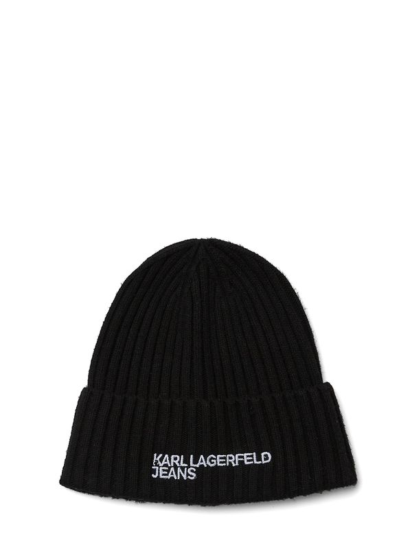 KARL LAGERFELD JEANS KARL LAGERFELD JEANS Kapa  crna / bijela