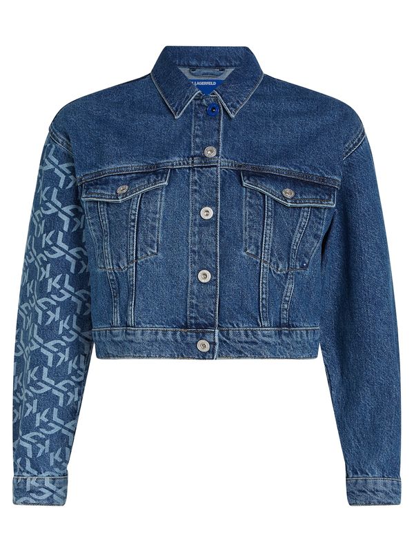 KARL LAGERFELD JEANS KARL LAGERFELD JEANS Prijelazna jakna  plava / plavi traper
