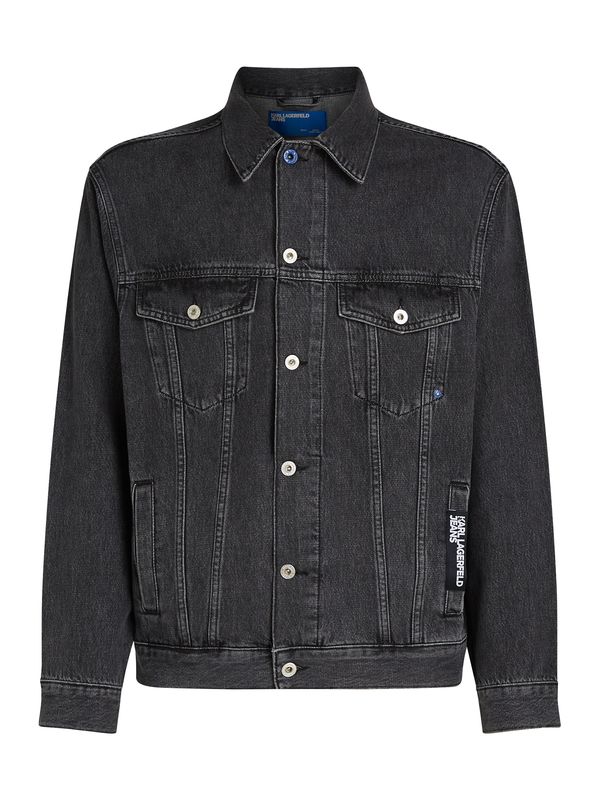 KARL LAGERFELD JEANS KARL LAGERFELD JEANS Prijelazna jakna ' Tokyo'  plava / crna