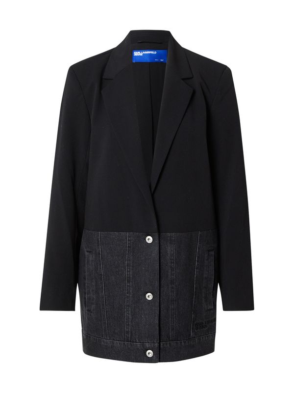KARL LAGERFELD JEANS KARL LAGERFELD JEANS Sako  crna / crni traper