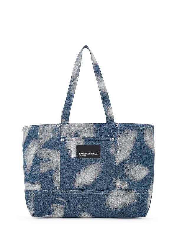 KARL LAGERFELD JEANS KARL LAGERFELD JEANS Shopper torba  tamno bež / bijela