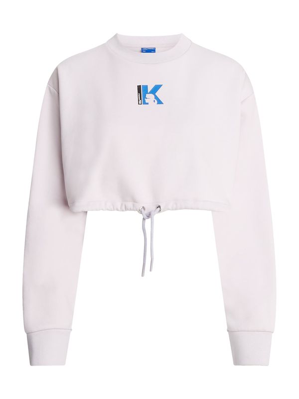 KARL LAGERFELD JEANS KARL LAGERFELD JEANS Sweater majica  plava / crna / bijela