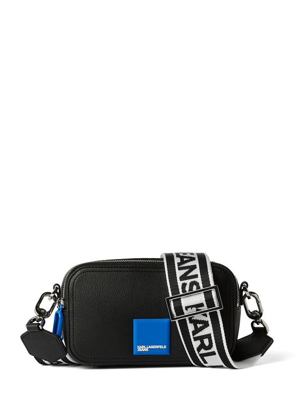 KARL LAGERFELD JEANS KARL LAGERFELD JEANS Torba preko ramena  crna / bijela