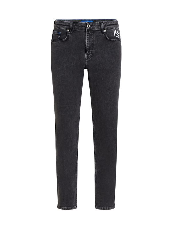 KARL LAGERFELD JEANS KARL LAGERFELD JEANS Traperice  antracit siva