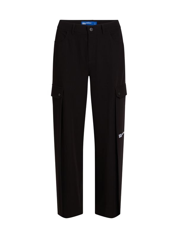 KARL LAGERFELD JEANS KARL LAGERFELD JEANS Traperice ' Cargo '  crna