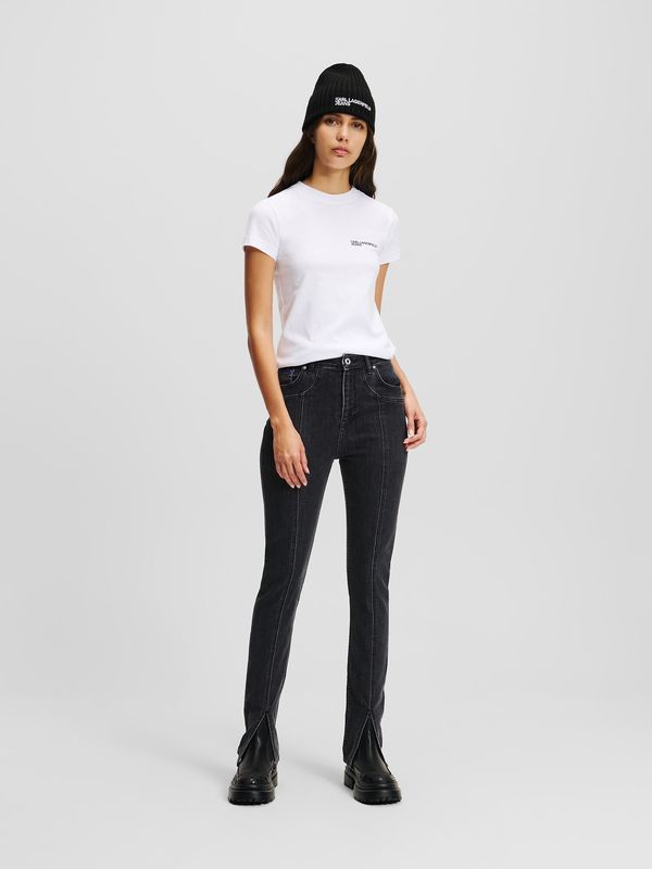 KARL LAGERFELD JEANS KARL LAGERFELD JEANS Traperice  crni traper