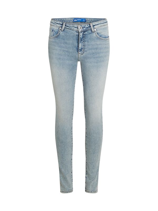 KARL LAGERFELD JEANS KARL LAGERFELD JEANS Traperice  nebesko plava