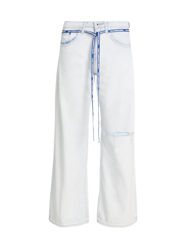 KARL LAGERFELD JEANS KARL LAGERFELD JEANS Traperice  pastelno plava