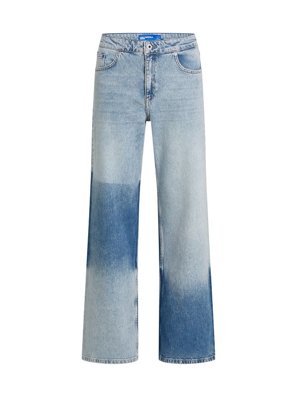 KARL LAGERFELD JEANS KARL LAGERFELD JEANS Traperice  plava / nebesko plava
