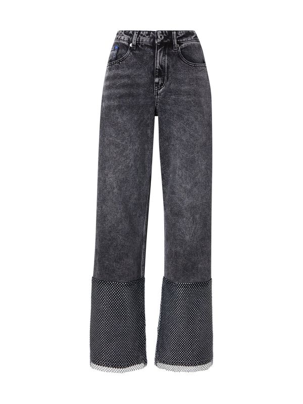 KARL LAGERFELD JEANS KARL LAGERFELD JEANS Traperice  sivi traper