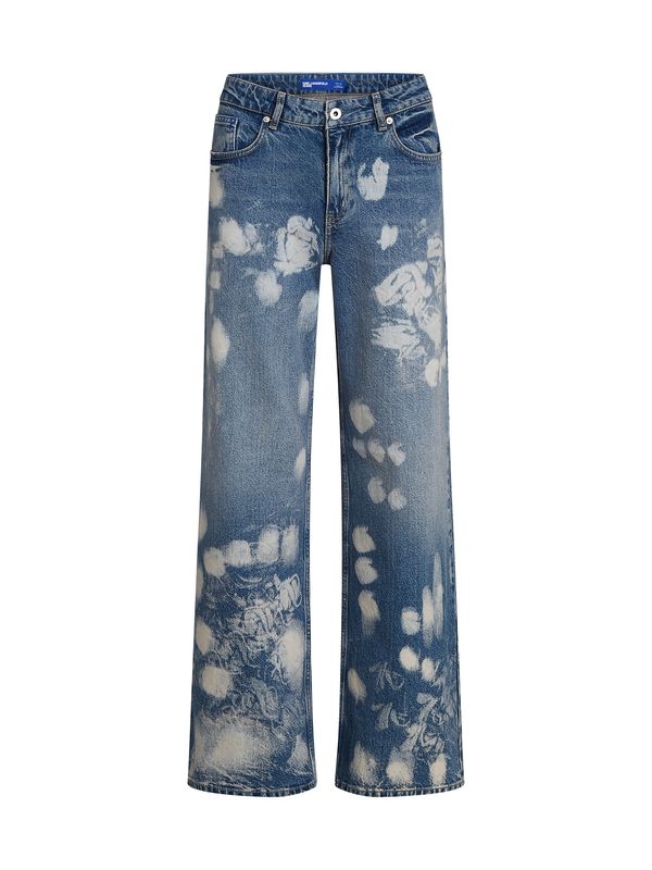 KARL LAGERFELD JEANS KARL LAGERFELD JEANS Traperice  tamno bež / crna