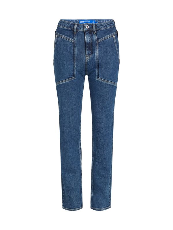 KARL LAGERFELD JEANS KARL LAGERFELD JEANS Traperice  tamno plava
