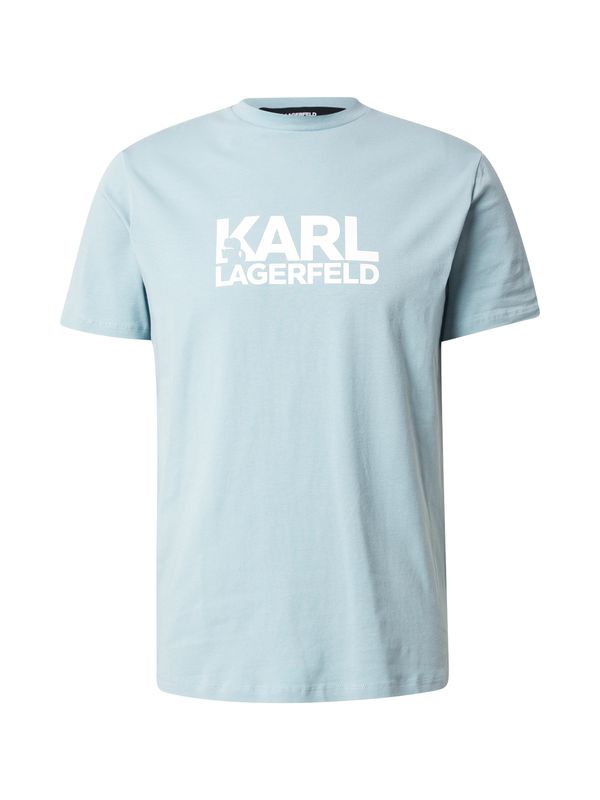 Karl Lagerfeld Karl Lagerfeld Majica  svijetloplava / bijela