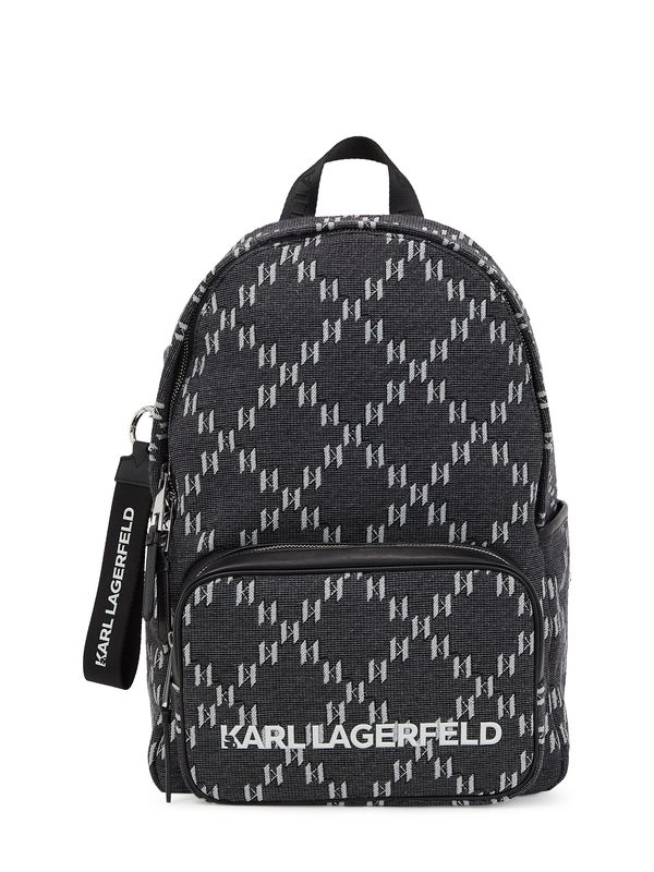 Karl Lagerfeld Karl Lagerfeld Ruksak  kameno siva / crna / bijela