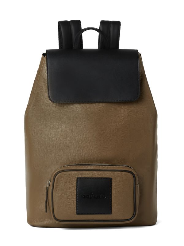 Karl Lagerfeld Karl Lagerfeld Ruksak 'Summer Pebble'  moka smeđa / crna