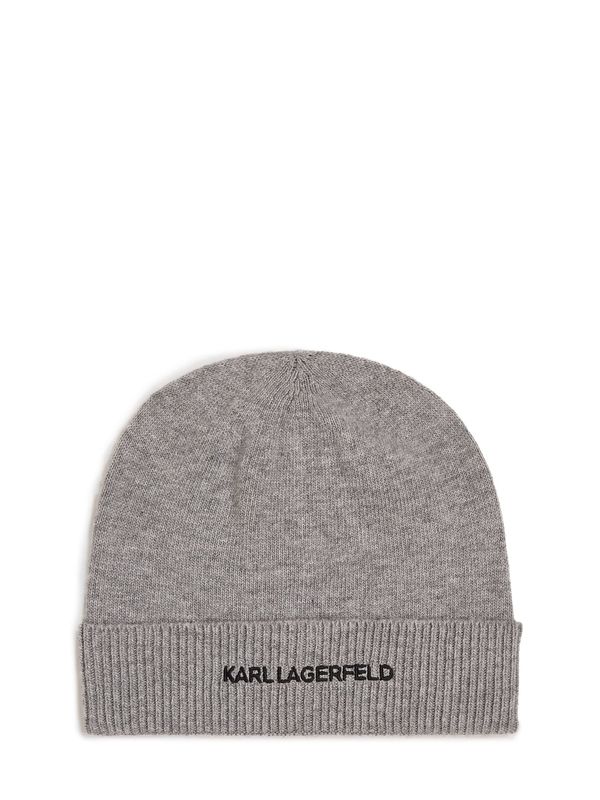 Karl Lagerfeld Karl Lagerfeld Šešir 'Essential'  siva
