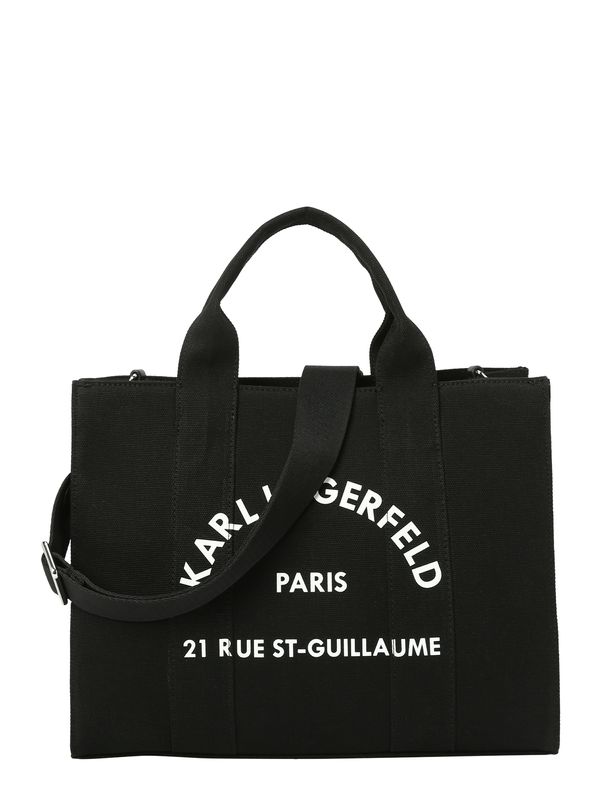 Karl Lagerfeld Karl Lagerfeld Shopper torba  crna / bijela