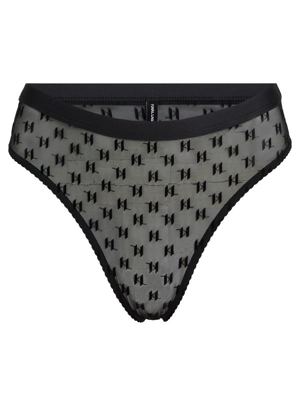 Karl Lagerfeld Karl Lagerfeld Slip  crna