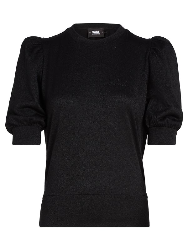 Karl Lagerfeld Karl Lagerfeld Sweater majica  crna