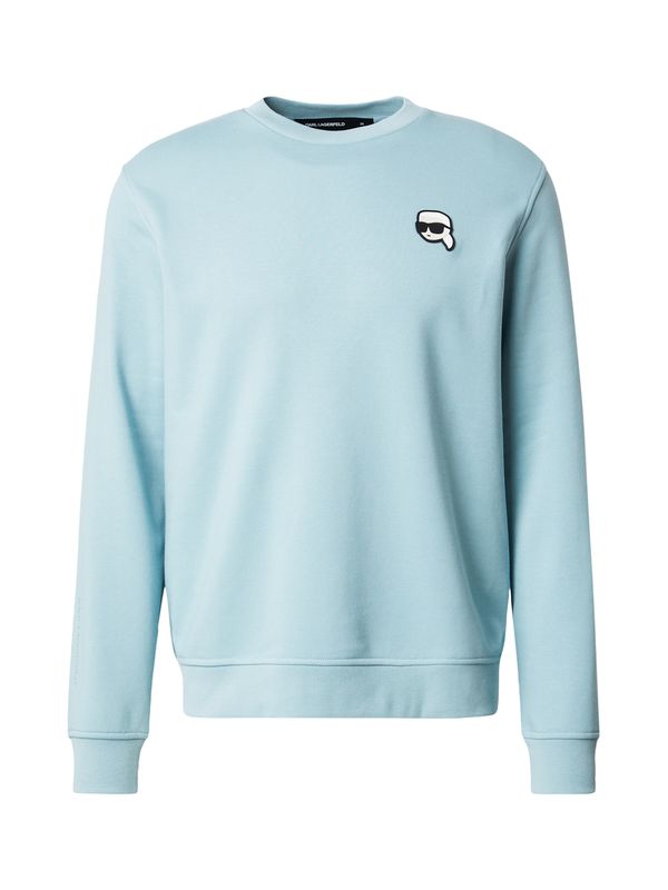Karl Lagerfeld Karl Lagerfeld Sweater majica  svijetlobež / nebesko plava / crna / bijela