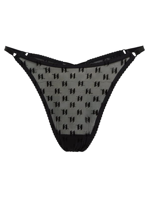 Karl Lagerfeld Karl Lagerfeld Tanga gaćice  crna