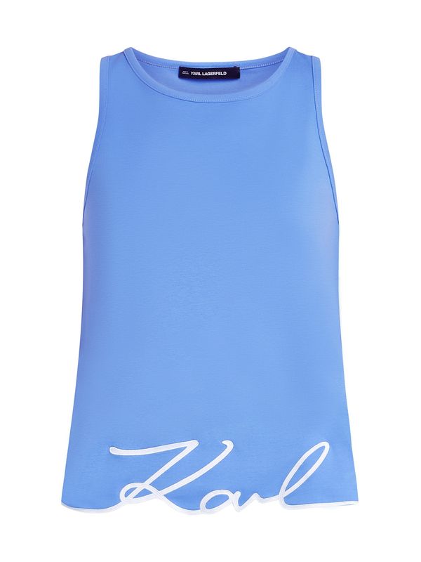 Karl Lagerfeld Karl Lagerfeld Top  svijetloplava / bijela