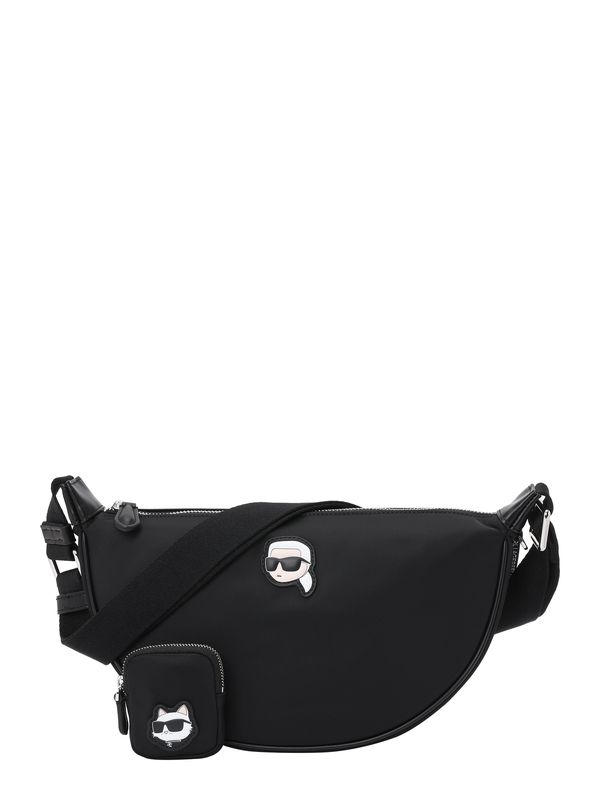 Karl Lagerfeld Karl Lagerfeld Torba preko ramena  crna / bijela