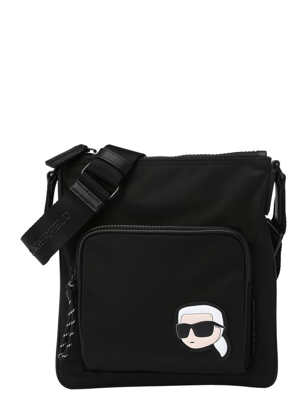 Karl Lagerfeld Karl Lagerfeld Torba preko ramena 'Ikonik 2.0'  bež / crna / bijela