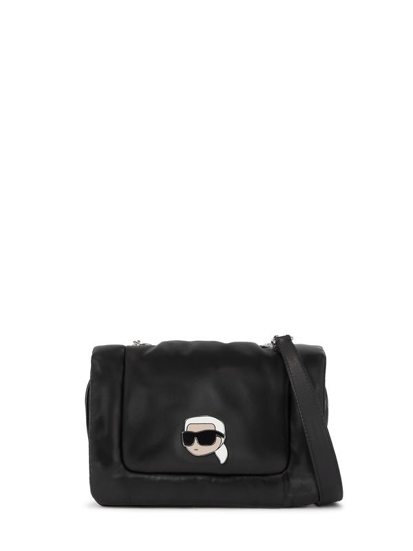 Karl Lagerfeld Karl Lagerfeld Torba preko ramena 'Ikonik'  nude / crna / bijela