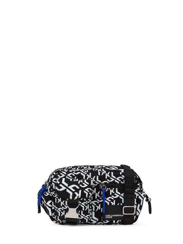Karl Lagerfeld Karl Lagerfeld Torba preko ramena ' Street Camera '  crna / bijela