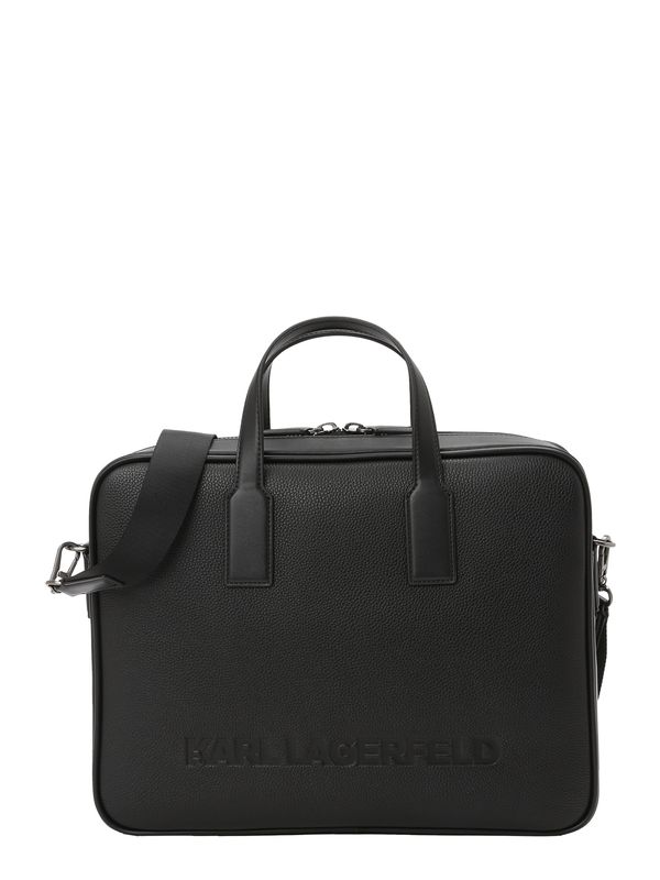 Karl Lagerfeld Karl Lagerfeld Torba za laptop 'ESSENTIAL LEA'  crna