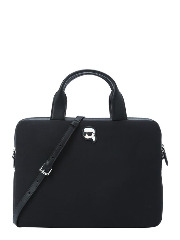 Karl Lagerfeld Karl Lagerfeld Torba za laptop 'Ikonik 2.0'  nude / crna / bijela