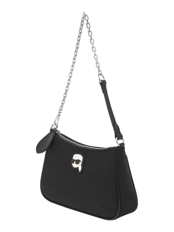 Karl Lagerfeld Karl Lagerfeld Torba za na rame  crna / bijela