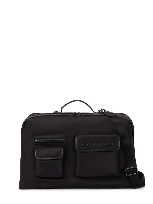 Karl Lagerfeld Karl Lagerfeld Vikend torba 'ESSENTIAL'  crna