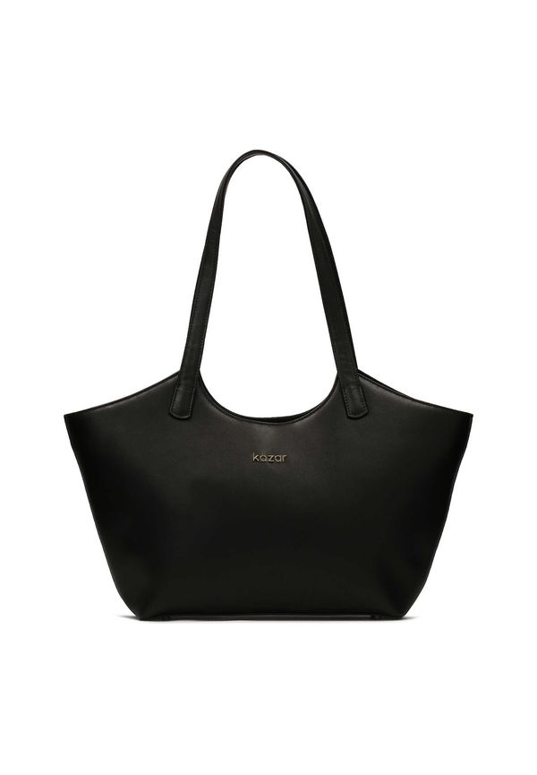 Kazar Kazar Shopper torba  zlatna / crna