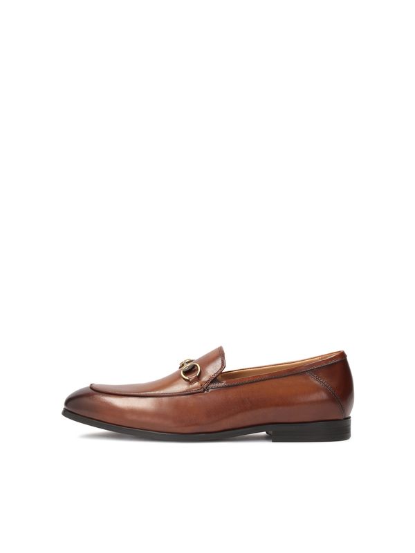 Kazar Kazar Slip On cipele  smeđa / zlatna