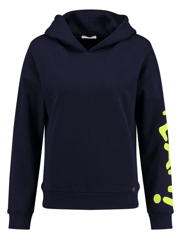Key Largo Key Largo Sweater majica 'YEAH'  mornarsko plava / žuta
