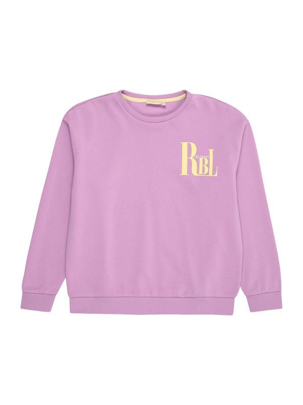 KIDS ONLY KIDS ONLY Sweater majica 'KOGLEONORA'  svijetložuta / ljubičasta