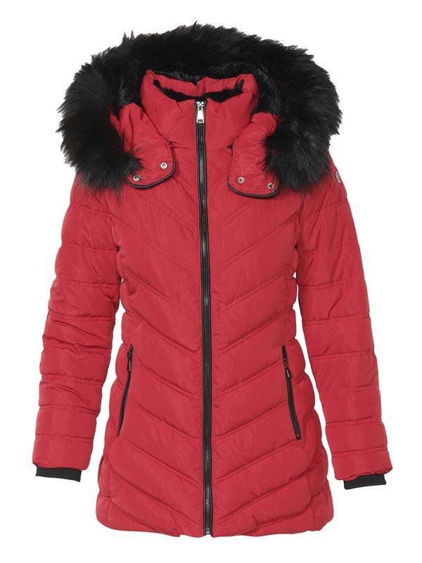 KOROSHI KOROSHI Lagana parka  crvena / crna