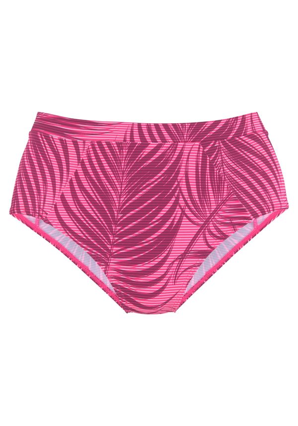 LASCANA ACTIVE LASCANA ACTIVE Bikini donji dio  roza / bordo / bijela