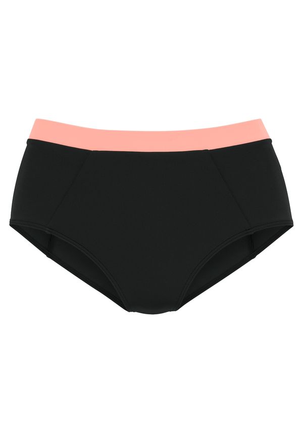LASCANA ACTIVE LASCANA ACTIVE Sportski bikini donji dio  breskva / crna