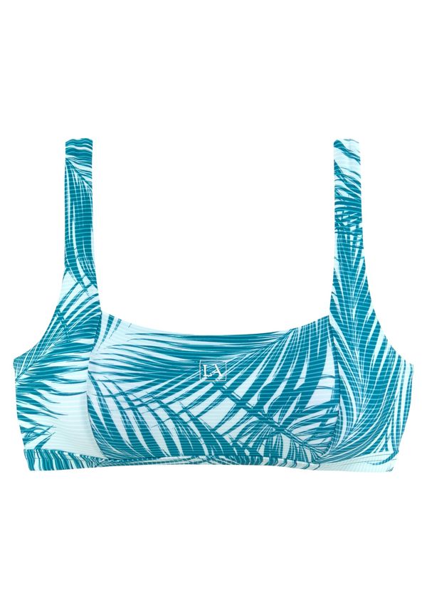 LASCANA ACTIVE LASCANA ACTIVE Sportski bikini gornji dio  petrol / bijela