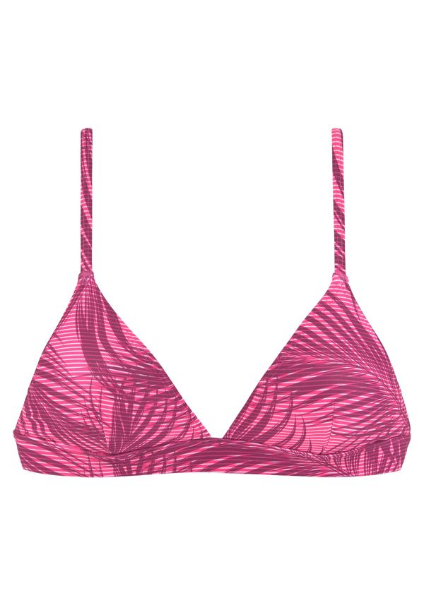 LASCANA ACTIVE LASCANA ACTIVE Sportski bikini gornji dio  roza / bordo / bijela