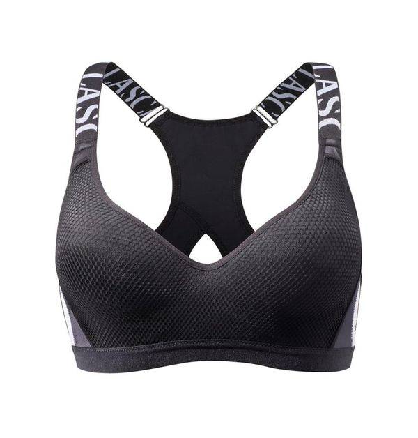 LASCANA ACTIVE LASCANA ACTIVE Sportski grudnjak  crna / bijela