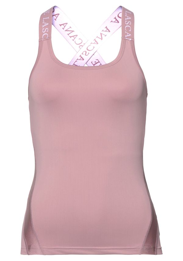 LASCANA ACTIVE LASCANA ACTIVE Sportski top  roza / bijela