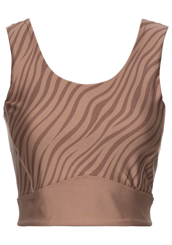 LASCANA ACTIVE LASCANA ACTIVE Sportski top  smeđa