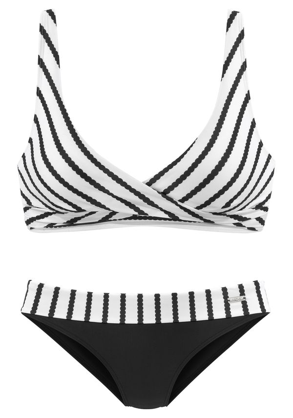 LASCANA LASCANA Bikini  crna / bijela