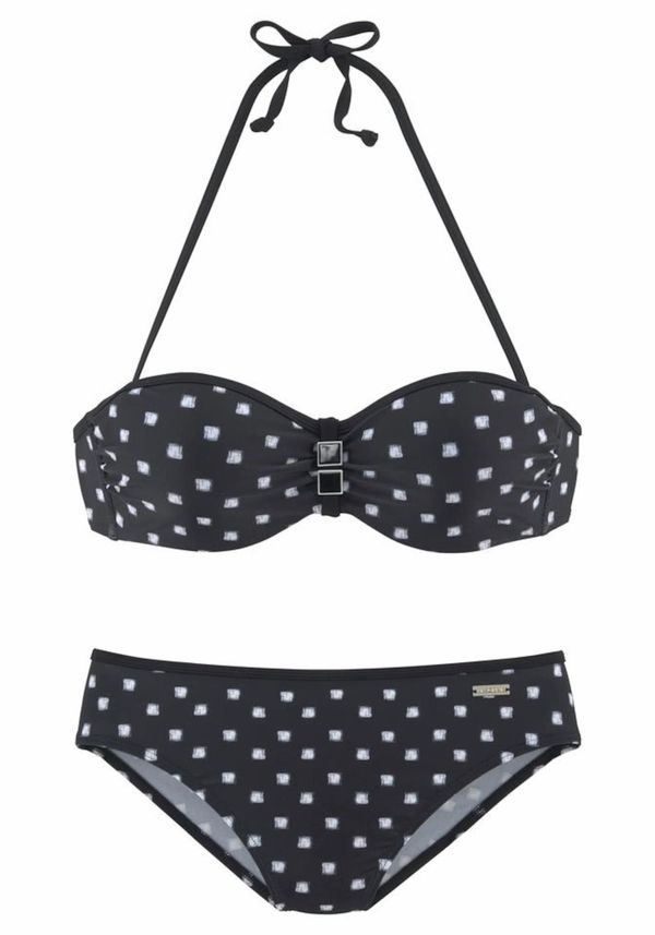 LASCANA LASCANA Bikini  crna / bijela